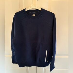 J. Crew/New Balance Collab. Mens Navy Blue Sweatshirt. Size Large. NWT.
